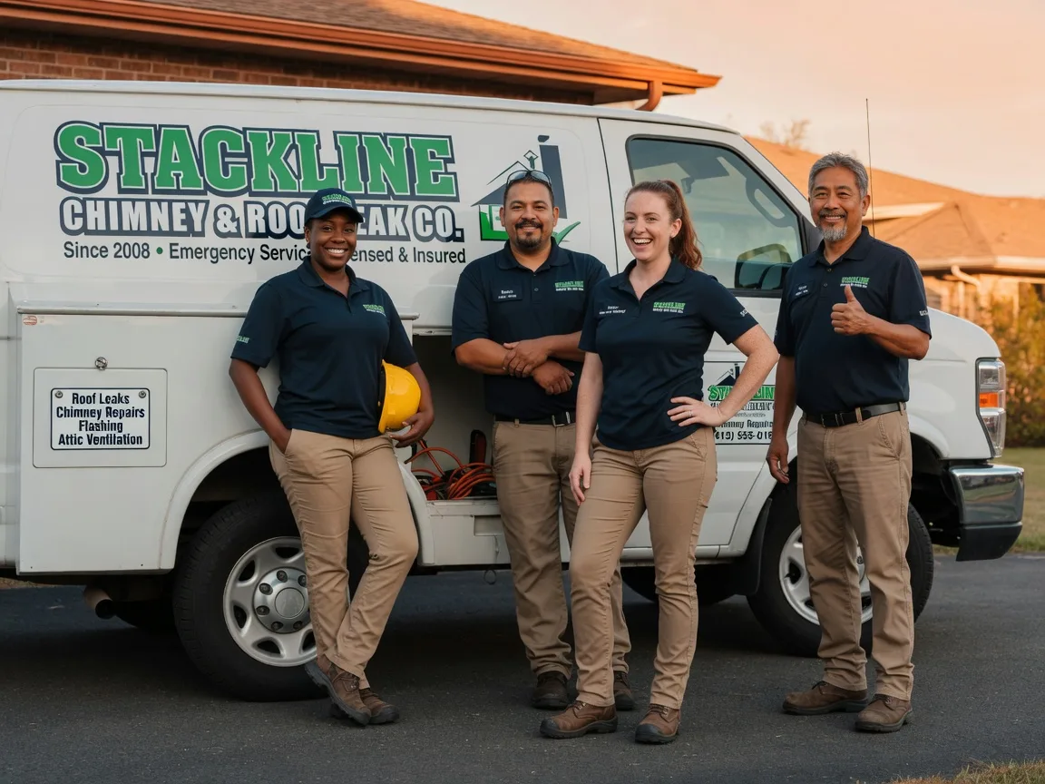 Chimney flashing repair company in Pollock, MO